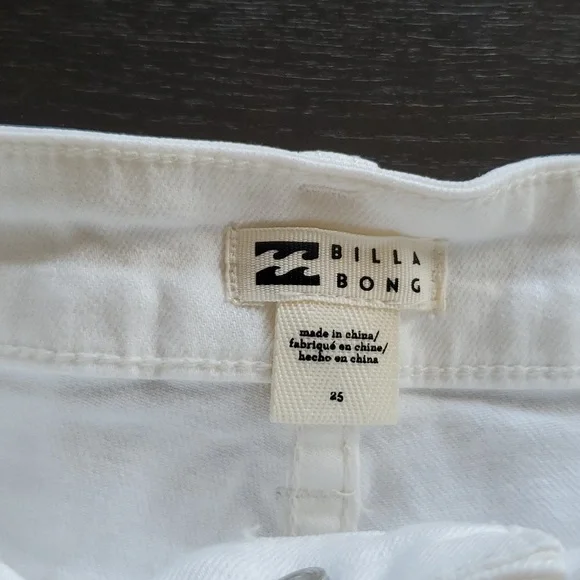 Billabong Buttoned Up Denim Shorts - Picture 2 of 5